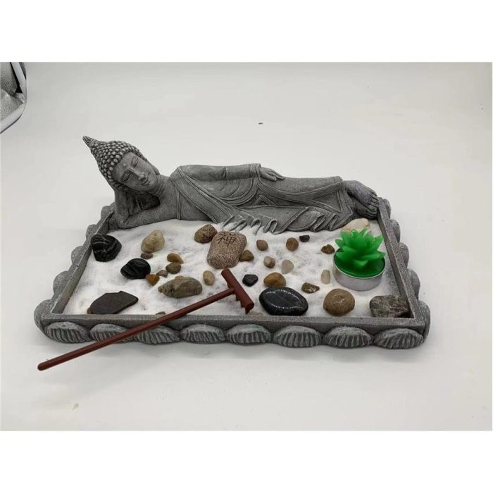 Buda acostado en jardin - Galerías el Triunfo - 049072778421