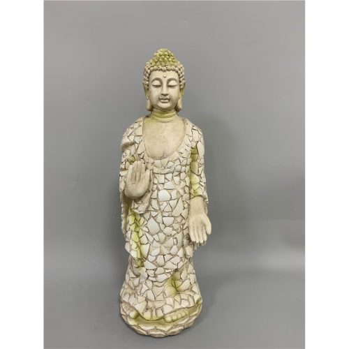 Buda de poliresina blanco - Galerías el Triunfo - 049072778503