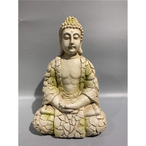 Buda de poliresina blanco - Galerías el Triunfo - 049072778505