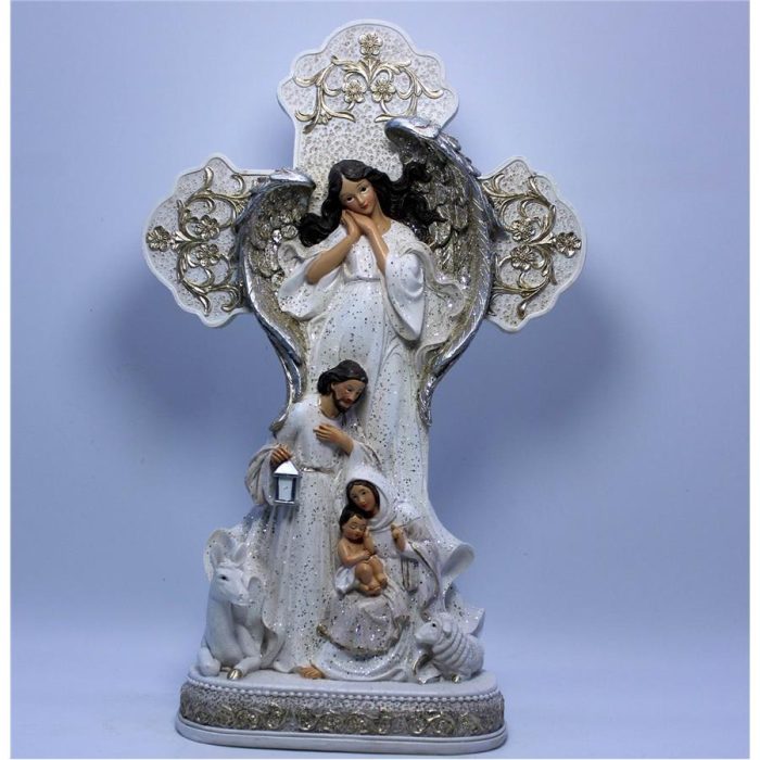 Sagrada familia de poliresina - Galerías el Triunfo - 049072778510