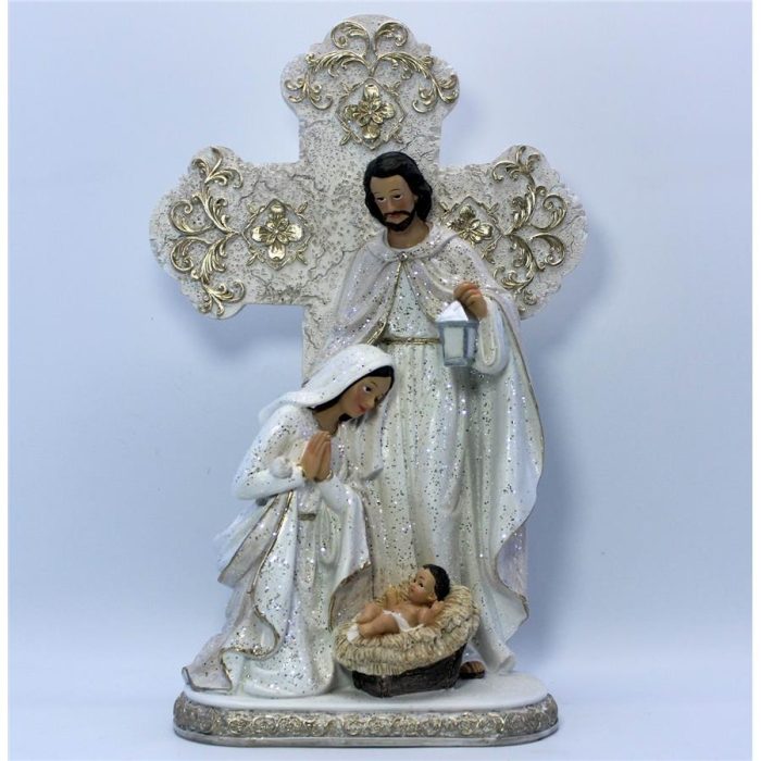 Sagrada familia de poliresina - Galerías el Triunfo - 049072778511