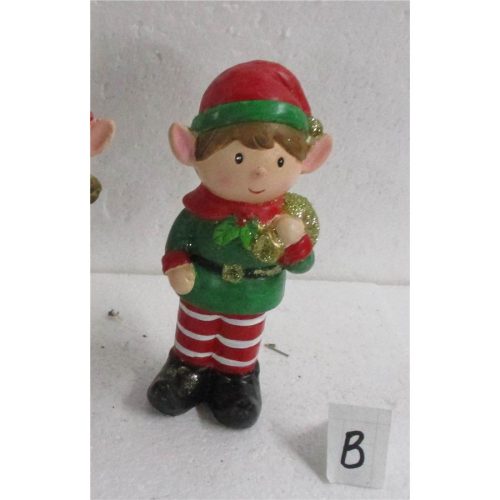 Duende de poliresina verde - Galerías el Triunfo - 049072778529
