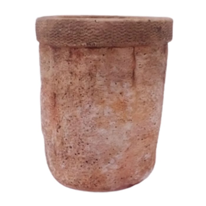 Maceta de cemento cilíndrica - Image 2