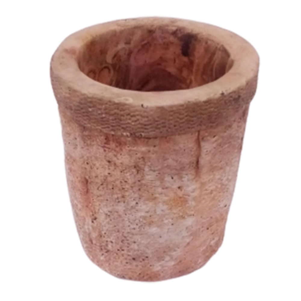 Maceta de cemento cilíndrica - Galerías el Triunfo - 072072763052