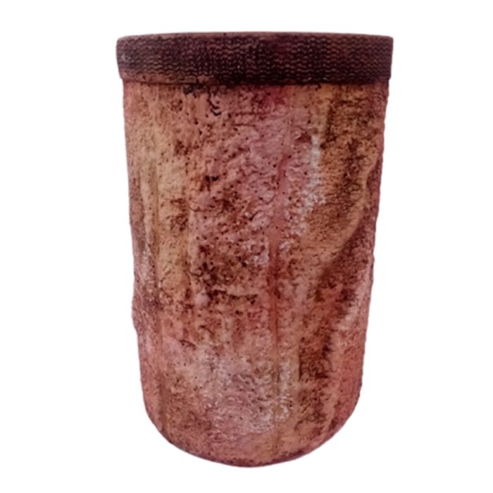 Maceta de cemento cilíndrica - Image 2