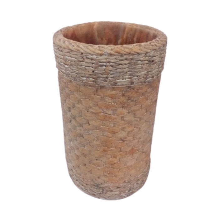 Maceta de cemento cilíndrica - Galerías el Triunfo - 072072763068