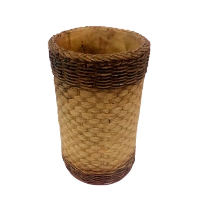 Maceta de cemento cilíndrica - Galerías el Triunfo - 072072763076