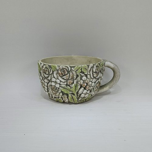 Maceta de cemento diseño - Galerías el Triunfo - 072072763098