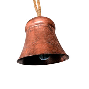 Campana de metal cobre - Galerías el Triunfo - 074072300184
