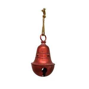 Campana de metal roja - Galerías el Triunfo - 074072300196