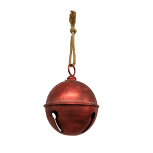 Cascabel de metal rojo - Galerías el Triunfo - 074072300198