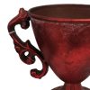 Copa de metal roja - Image 3