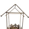 Candelabro de metal dorado - Image 3