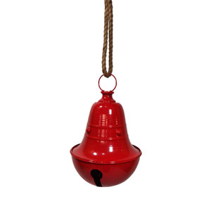 Campana de metal roja - Galerías el Triunfo - 074072300299