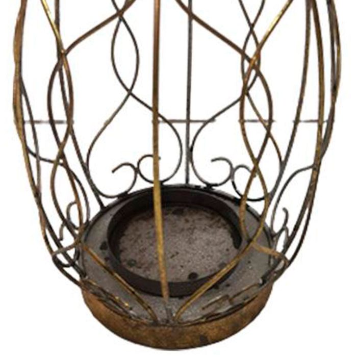 Linterna de metal dorada - Image 3