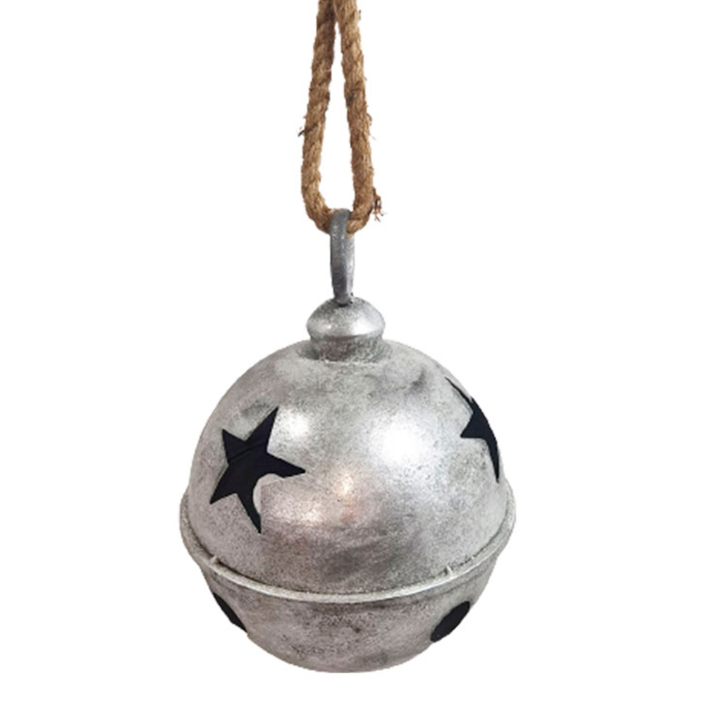 Cascabel de metal plateado - Galerías el Triunfo - 074072300375