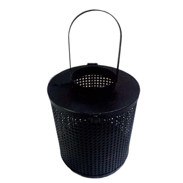 Linterna metálica negro mate - Image 2