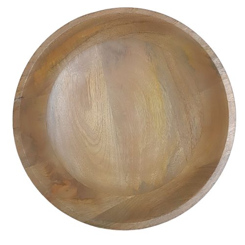 Bowl de madera natural - Galerías el Triunfo - 081072782024