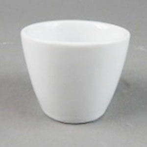 Vaso de porcelana blanca - Galerías el Triunfo - 090007046211