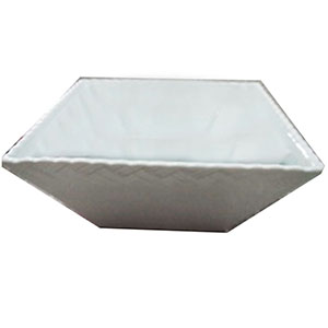 Bowl cuadrado de porcelana - Galerías el Triunfo - 090007046217
