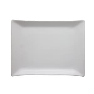 Plato de porcelana rectangular - Galerías el Triunfo - 090107419101