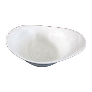 Bowl de porcelana blanca - Galerías el Triunfo - 090307370181