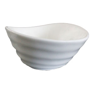 Bowl de porcelana blanca - Galerías el Triunfo - 090307370191