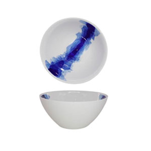 Bowl blanco con azul - Galerías el Triunfo - 090307370289