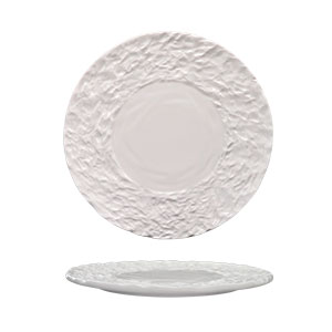 Plato blanco de porcelana - Galerías el Triunfo - 090307370291