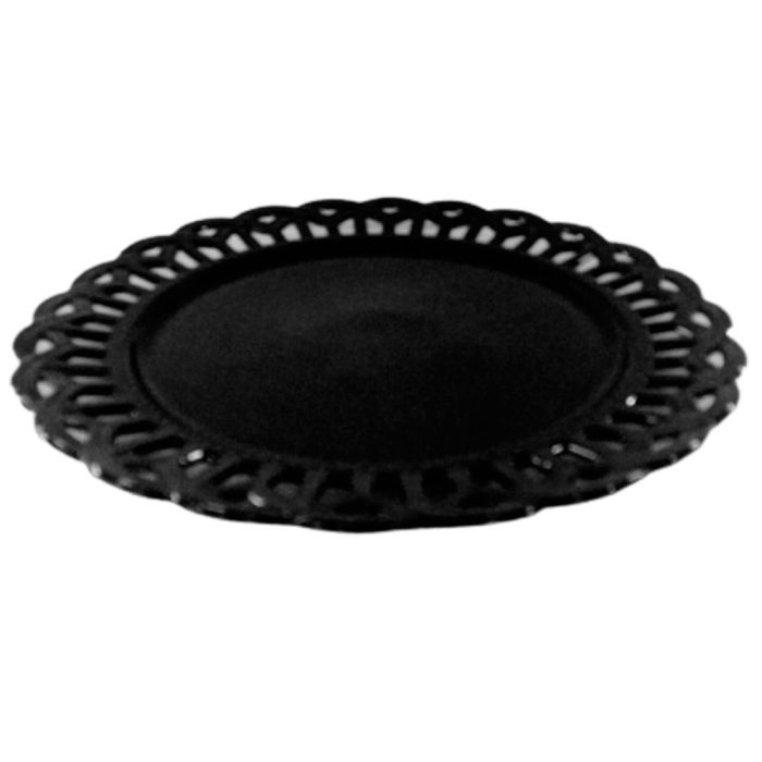 Plato de porcelana negra - Image 3