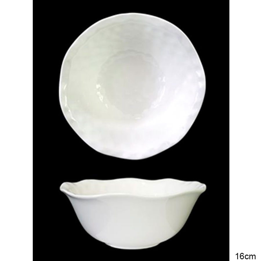 Bowl de porcelana blanco - Galerías el Triunfo - 090307370378