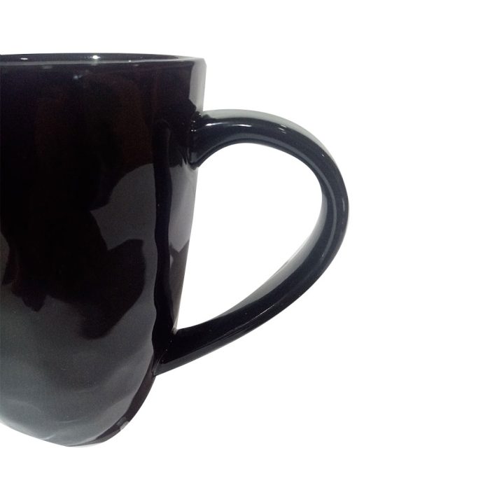 Taza de porcelana negra - Image 3