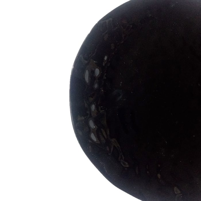 Plato de porcelana negra - Image 3