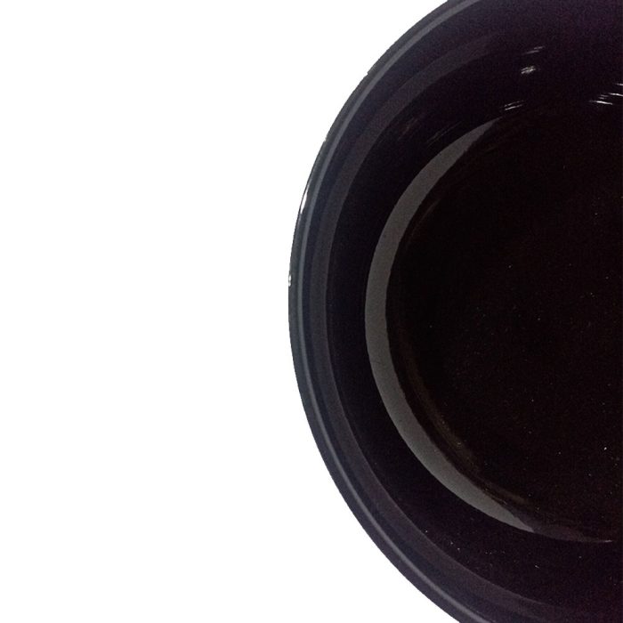 Bowl de porcelana negra - Image 3