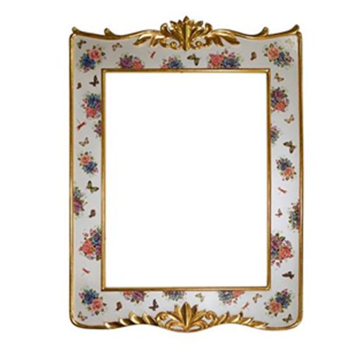 Espejo con marco dorado - Galerías el Triunfo - 090307370435