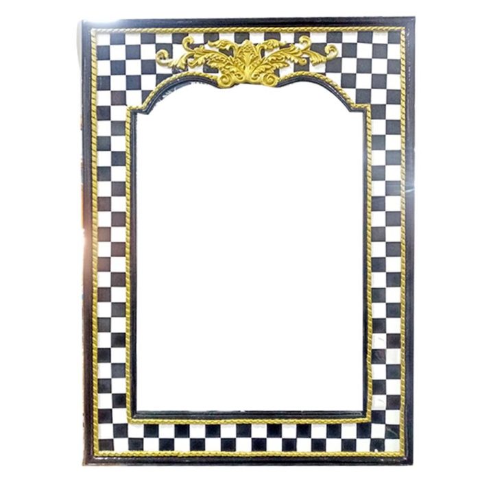 Espejo a cuadros blancos - Galerías el Triunfo - 090307370456