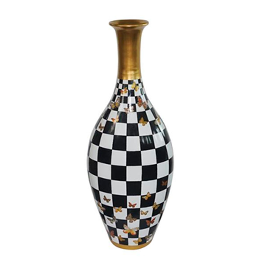 Jarrón de porcelana a - Galerías el Triunfo - 090307370468