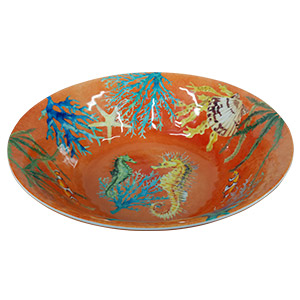 Bowl de melamina naranja - Galerías el Triunfo - 093072584013
