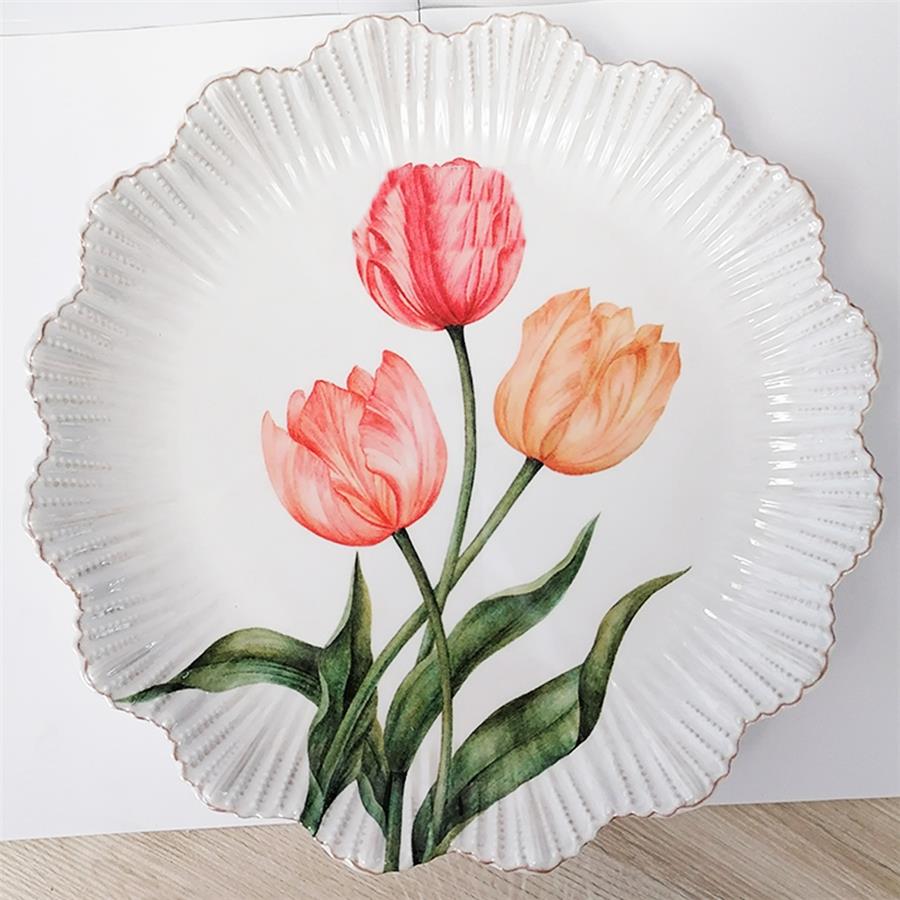 Plato de melamina estampado - Galerías el Triunfo - 093072584128