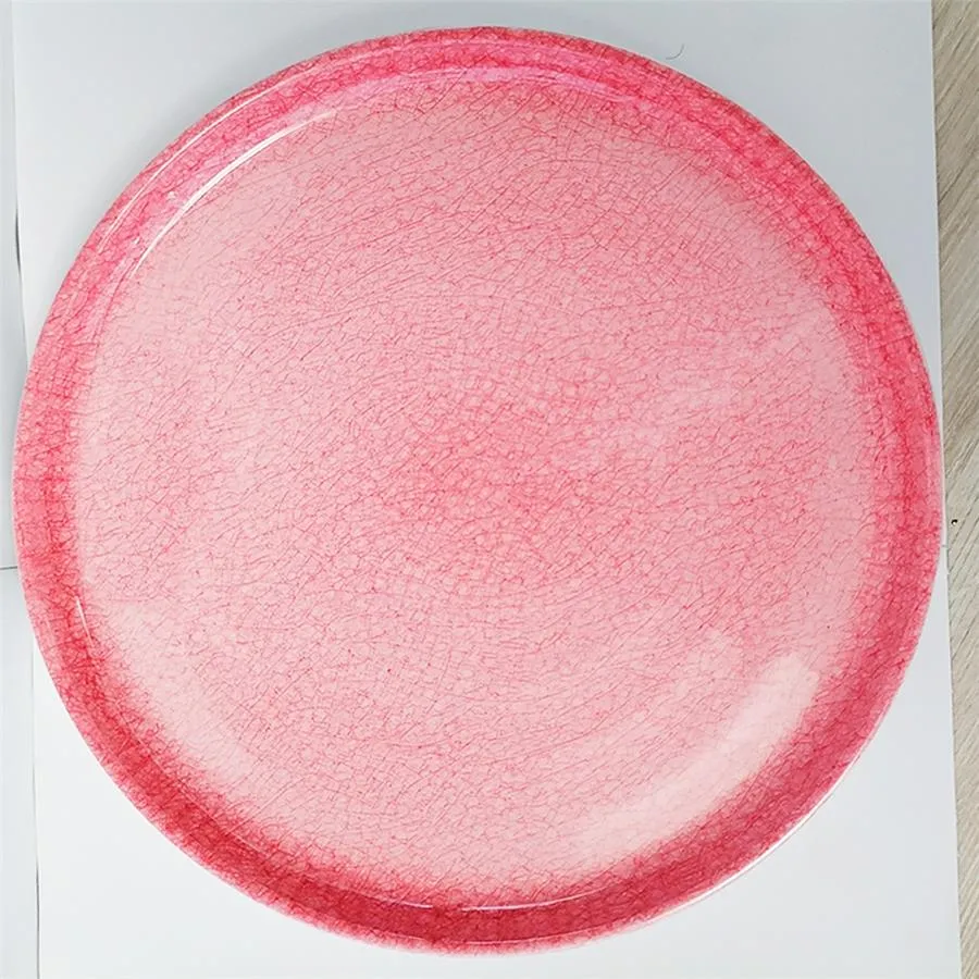 Plato de melamina color - Galerías el Triunfo - 093072584136