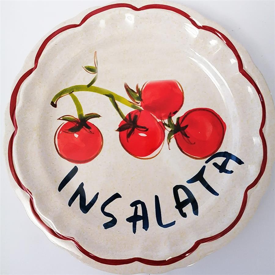 Plato de melamina estampado - Galerías el Triunfo - 093072584148