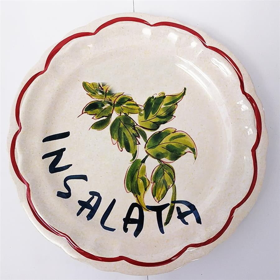 Plato de melamina estampado - Galerías el Triunfo - 093072584149