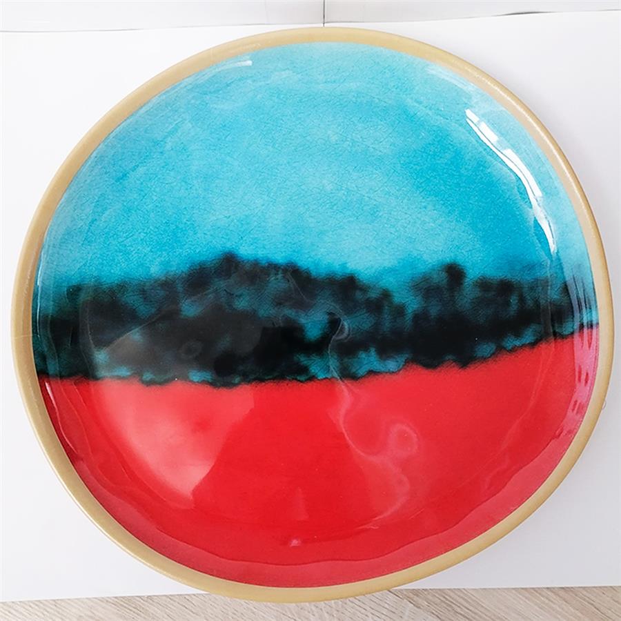 Plato de melamina estampado - Galerías el Triunfo - 093072584165