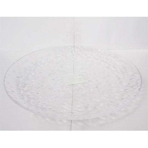 Plato de acrílico transparente - Galerías el Triunfo - 093072584182