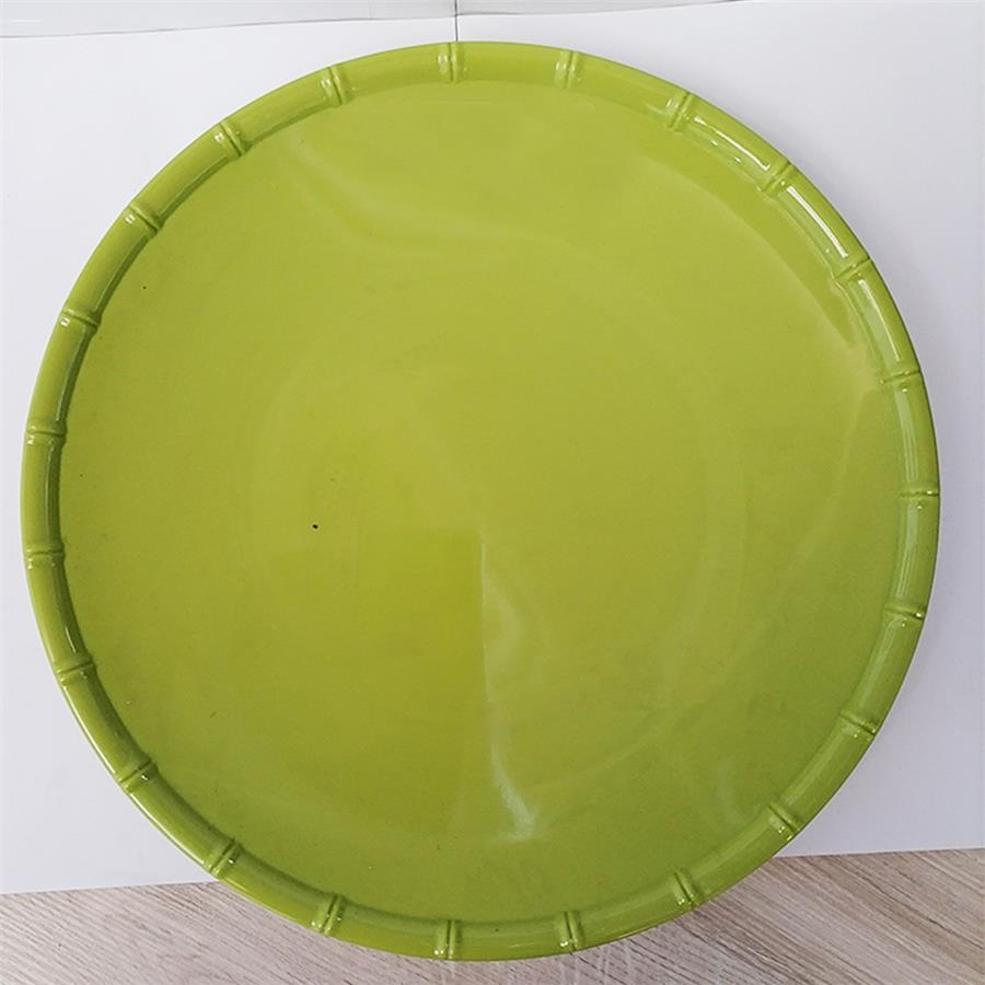 Plato de plastico color - Galerías el Triunfo - 093072584222