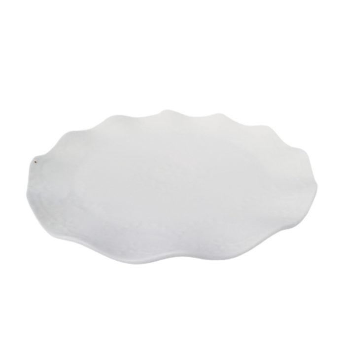 Plato de porcelana - Galerías el Triunfo - 093072744037