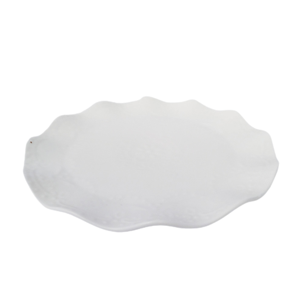 Plato de porcelana - Galerías el Triunfo - 093072744039