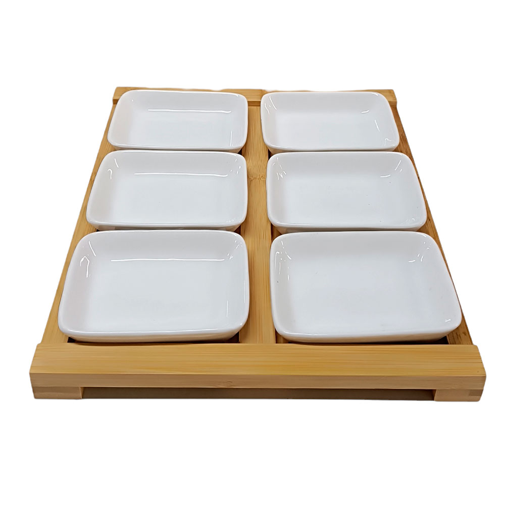 OGA - Home Design Products. Caja 6 tenedores postre marfil DORICO