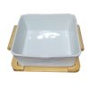 Bowl cuadrado de porcelana - Image 2
