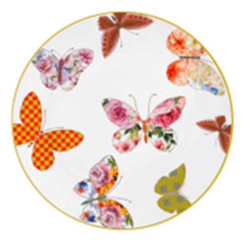 Plato de porcelana blanco - Galerías el Triunfo - 095062426055